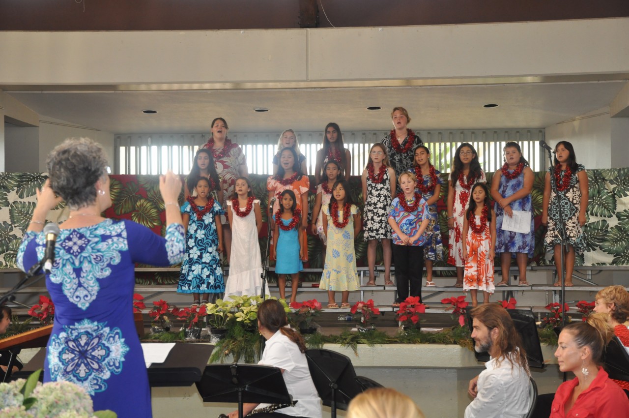 Youth Chorus performs